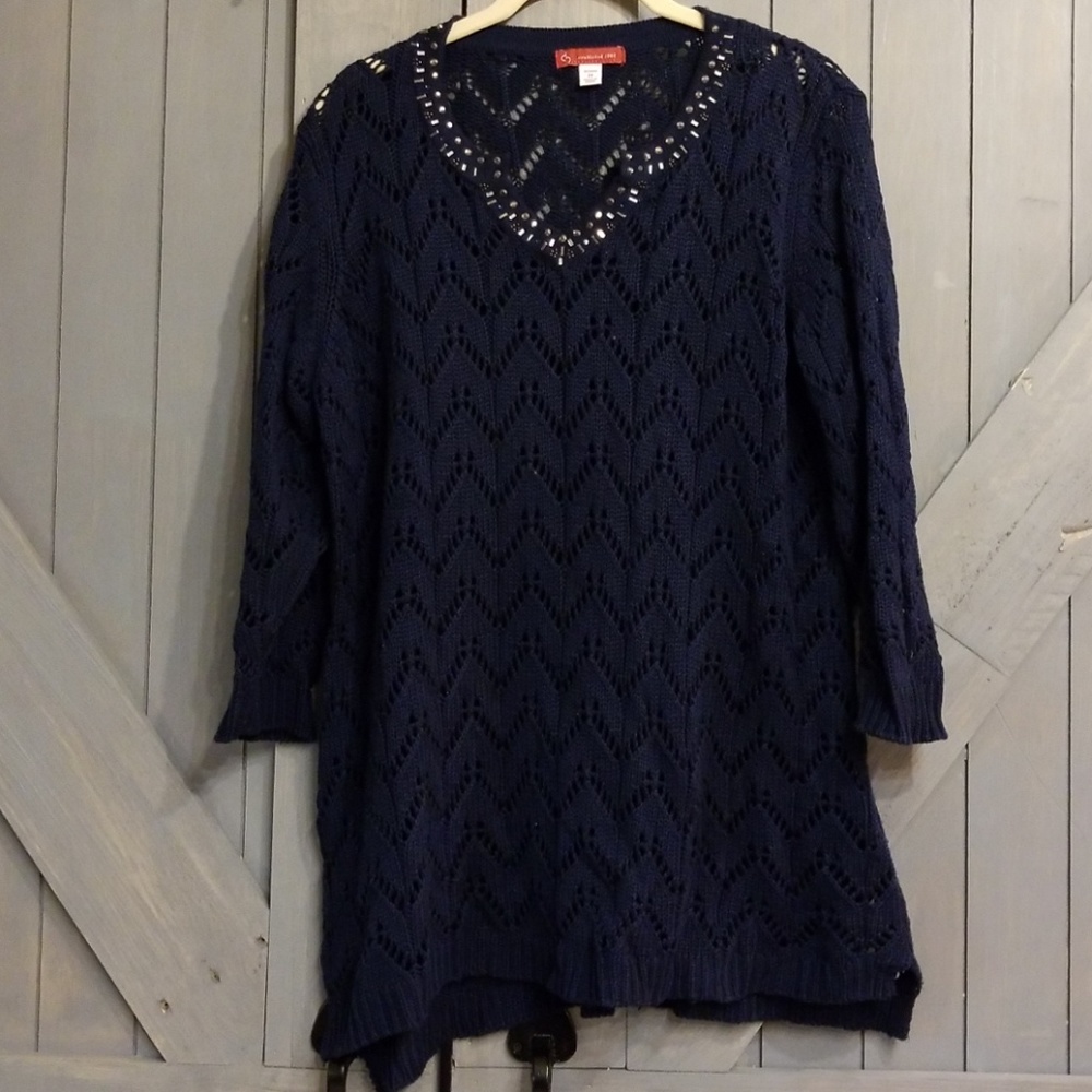 Sweater top, for layering